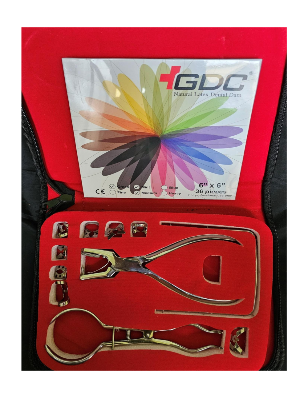 Rubber Dam Kit (with 36 Sheets)